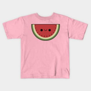 Cute Watermelon - Kawaii Watermelon Kids T-Shirt